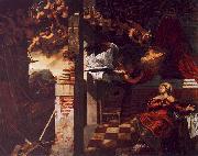 Jacopo Robusti Tintoretto The Annunciation oil painting